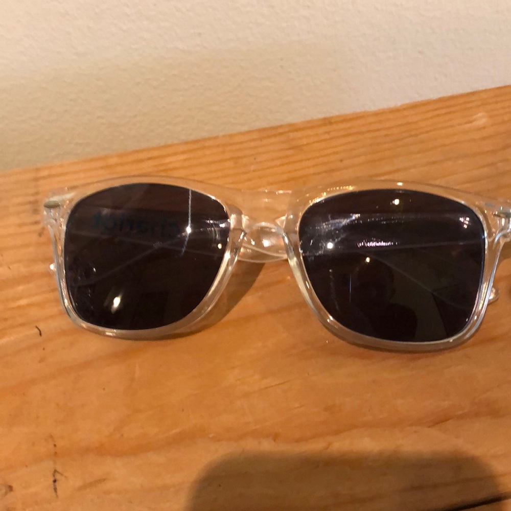 Clear sunglasses